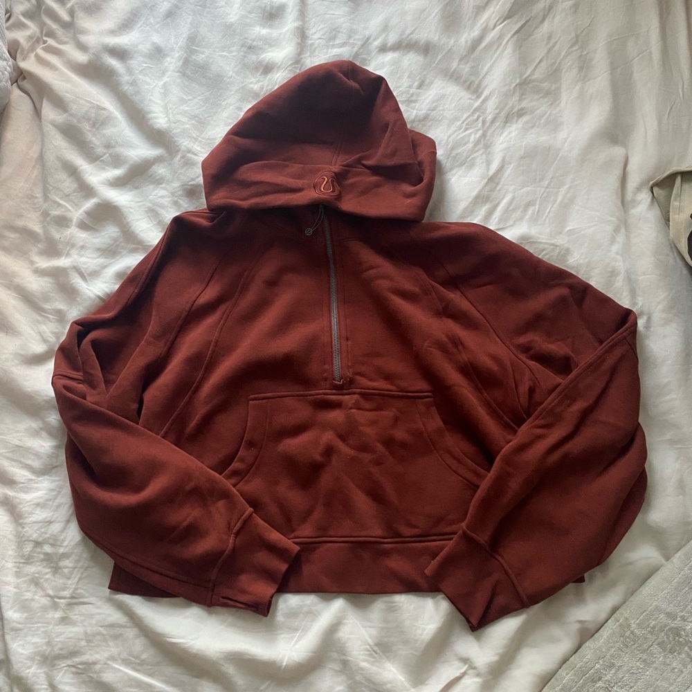 Scuba Oversized Half-Zip Hoodie